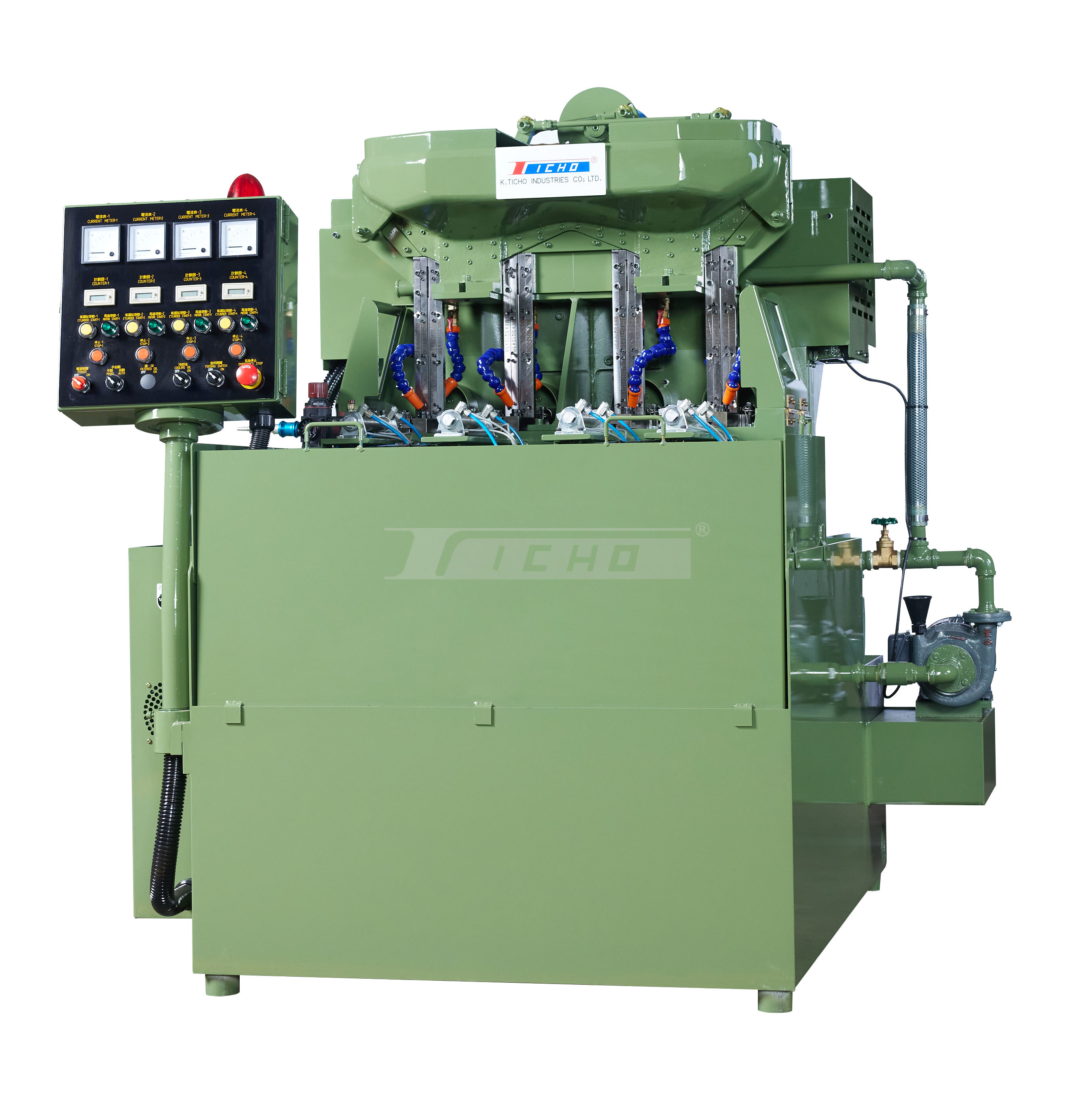 Efficient Pneumatic 4 Spindles Tapping Machine TICHO