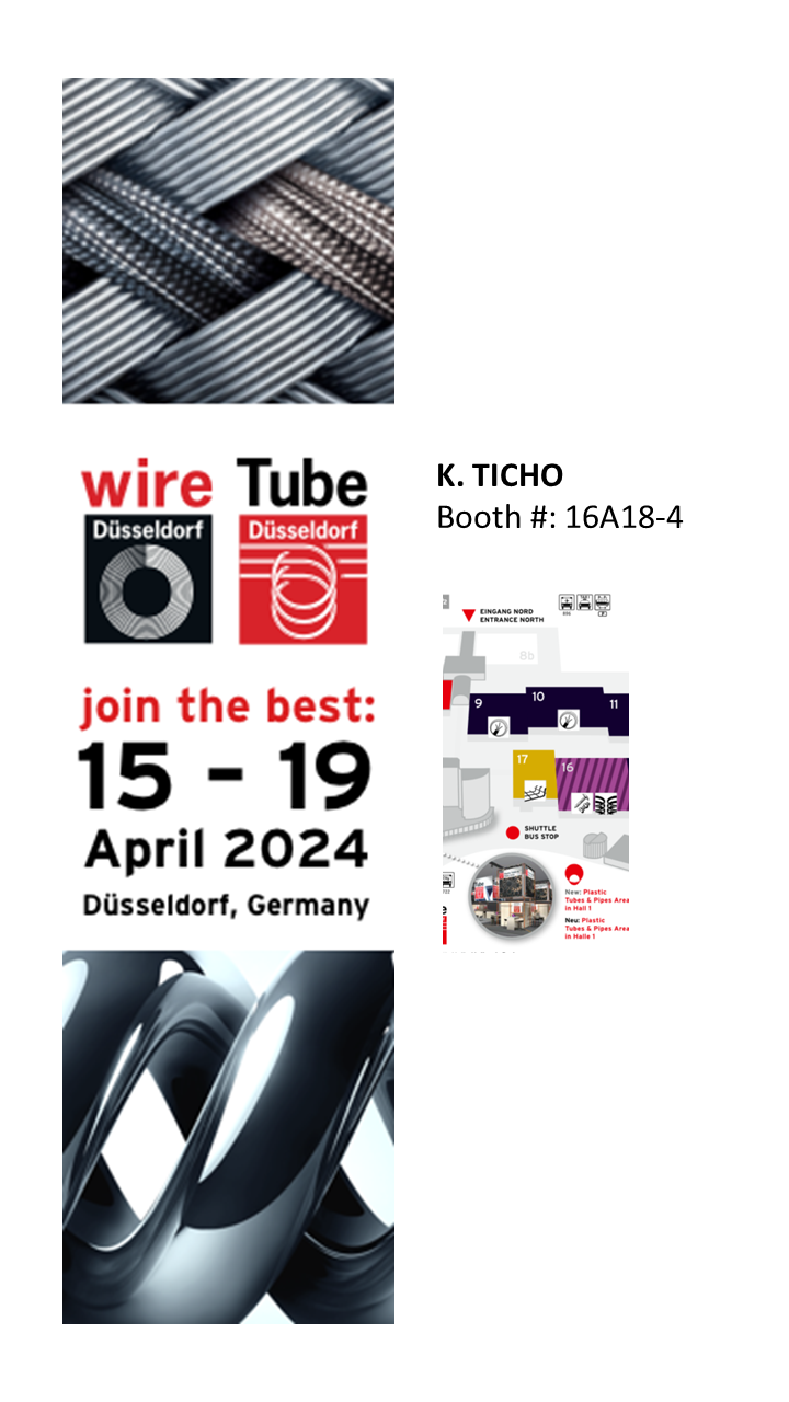Wire & Tube Düsseldorf 2024 K. TICHO Industries Co., Ltd.